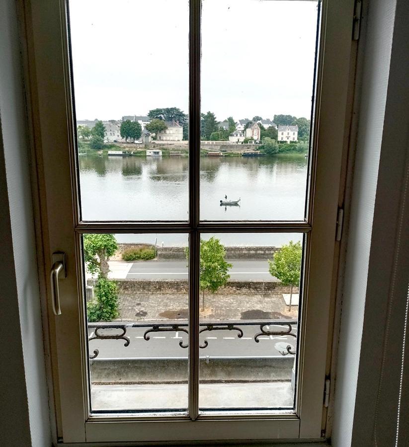 T2 Vue Sur Loire Local Velo Apartment Saumur Exterior foto